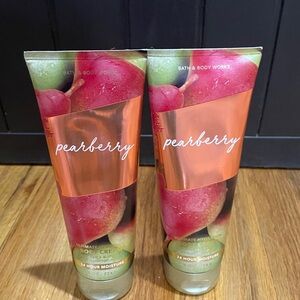 NEW Bath & Body Works PEARBERRY LOTION 2 piece CREAM   Body Care Set
